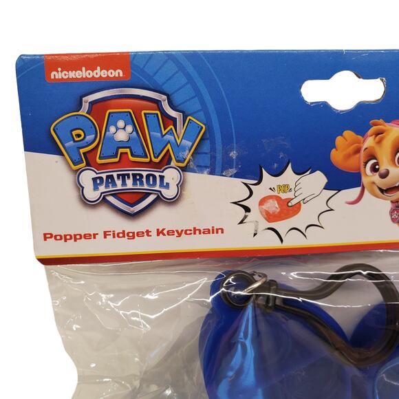 Paw Patrol Popper Fidget Keychain Sensory Toys Backpack Charm Chase Skye - Picture 3 of 7